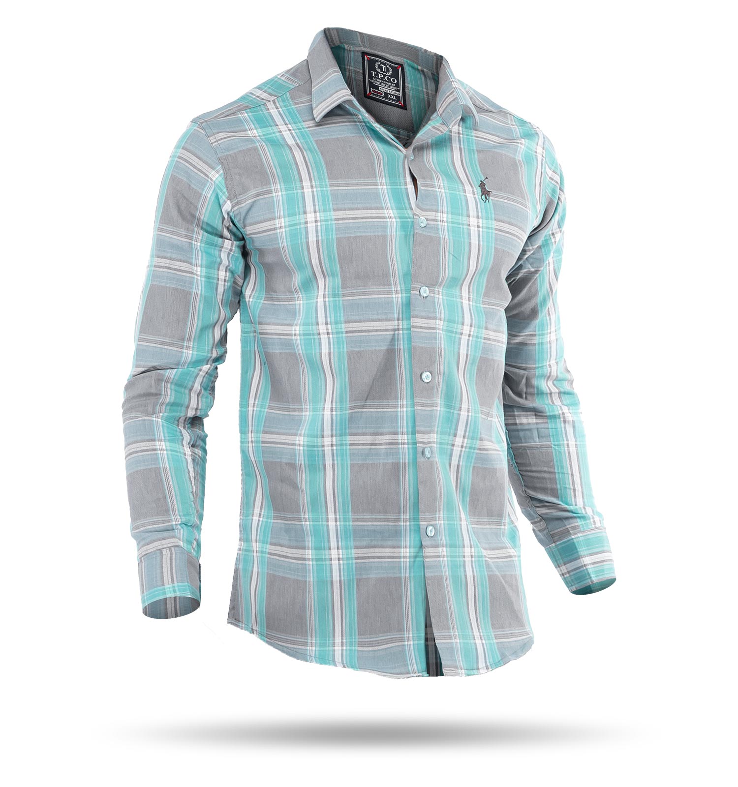 پیراهن چهارخانه مردانه Polo مدل 35263