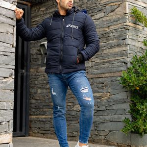 کاپشن مردانه Asics مدل R 4690 (سرمه ای)