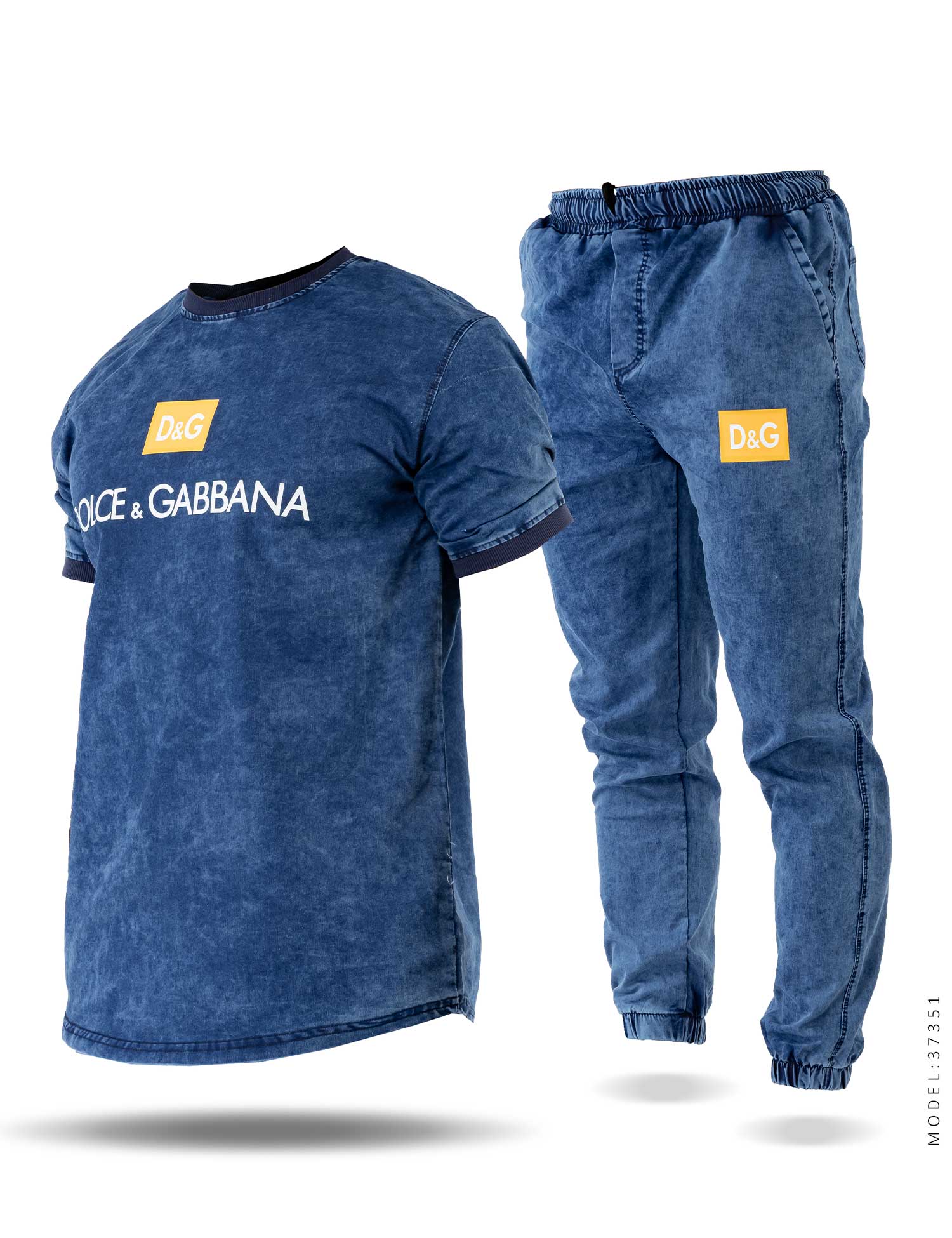 ست تیشرت شلوار اسپرت لی D & G مدل 37351