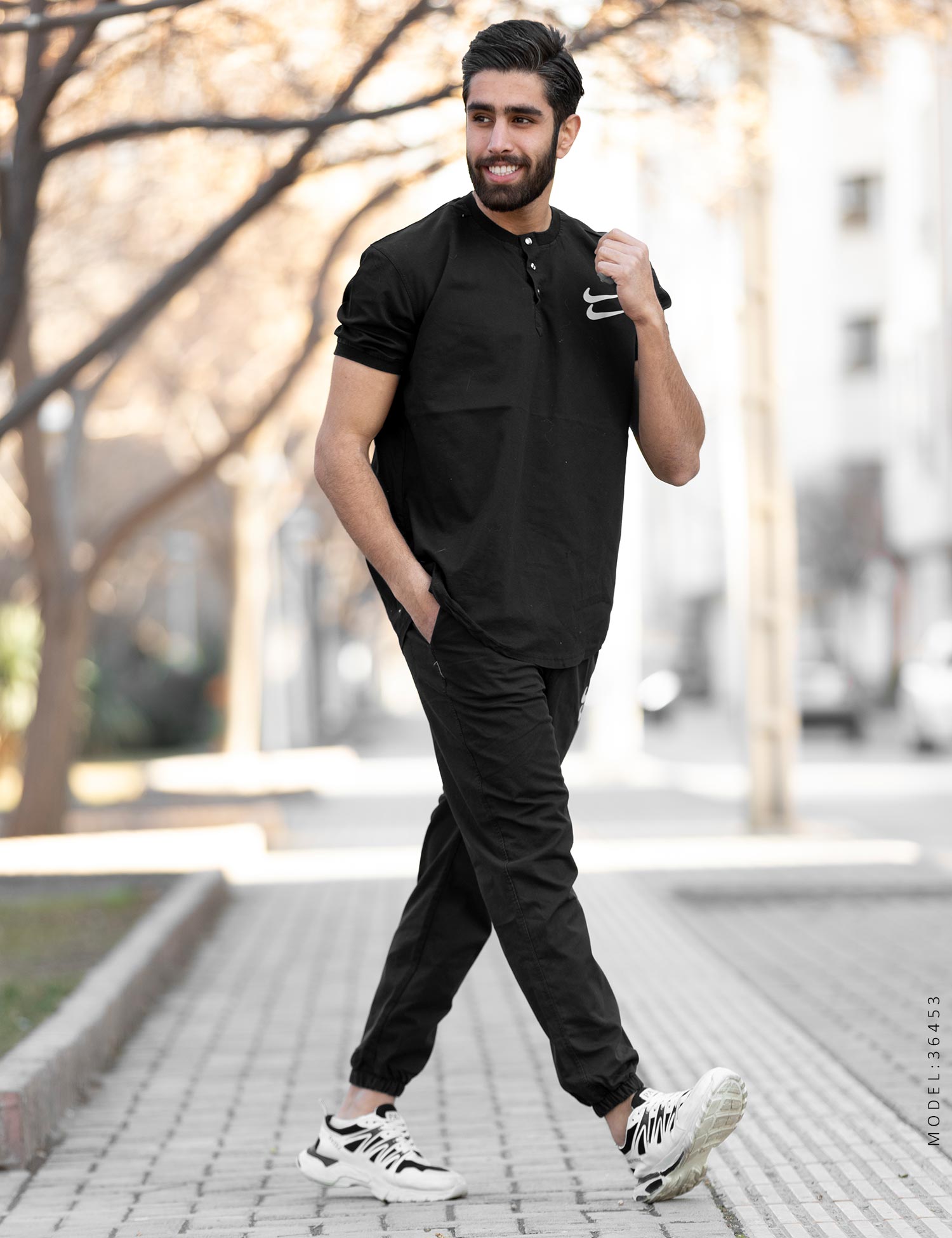ست تیشرت شلوار لی اسپرت Nike مدل 36453