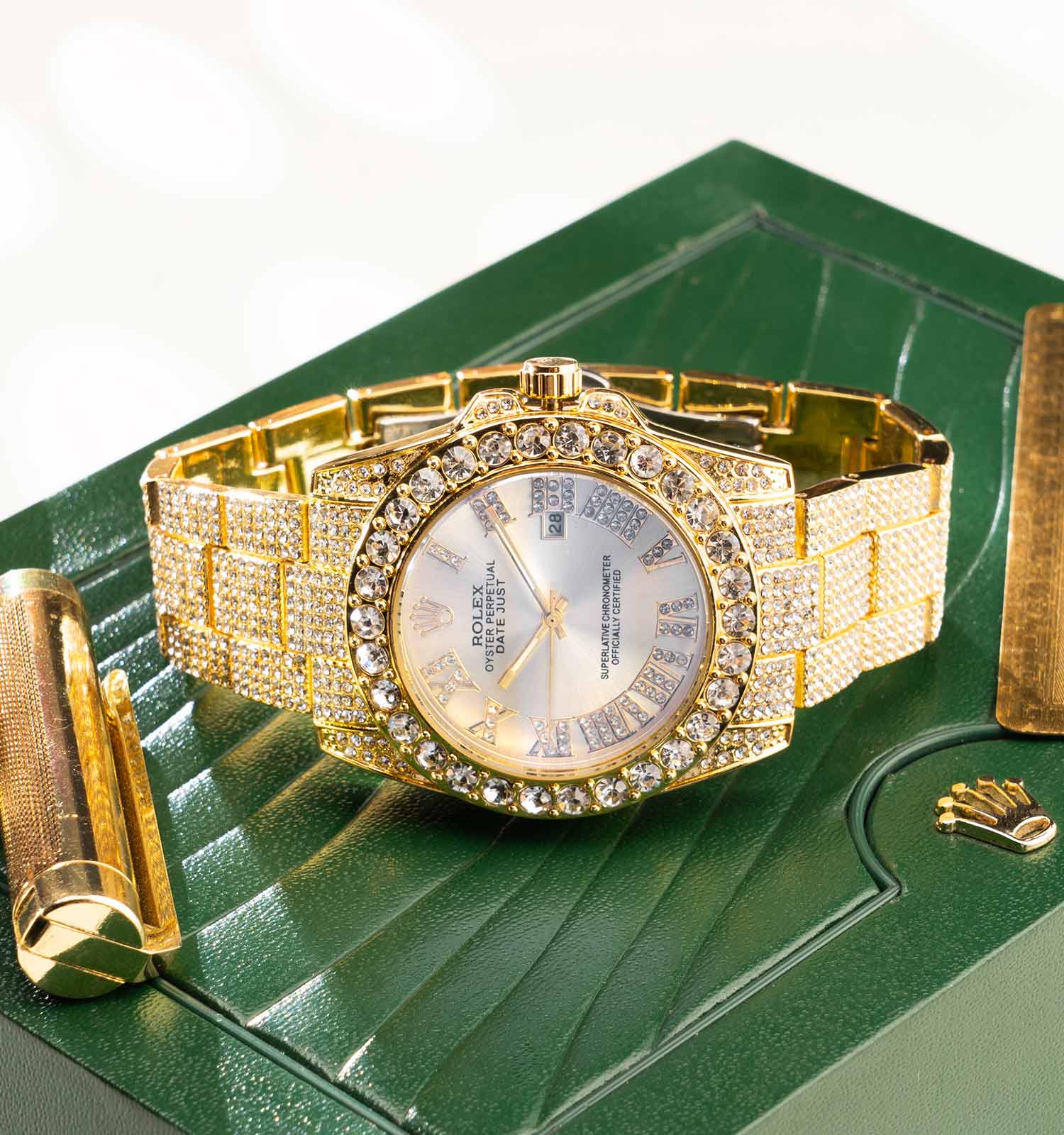 ساعت مچی عقربه ای زنانه Rolex مدل 45131