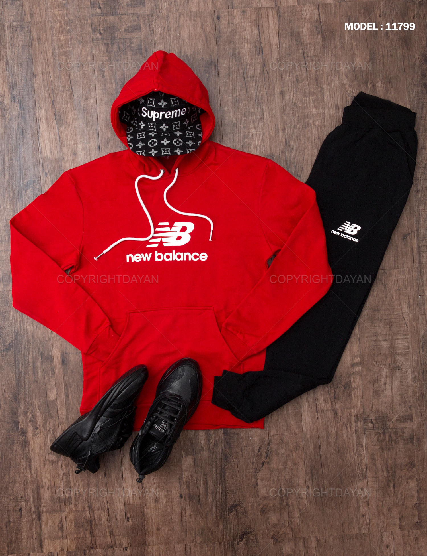 ست سویشرت شلوار مردانه New Balance مدل 11799