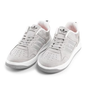 کفش اسپرت Adidas مردانه طوسی بندی مدل 43360