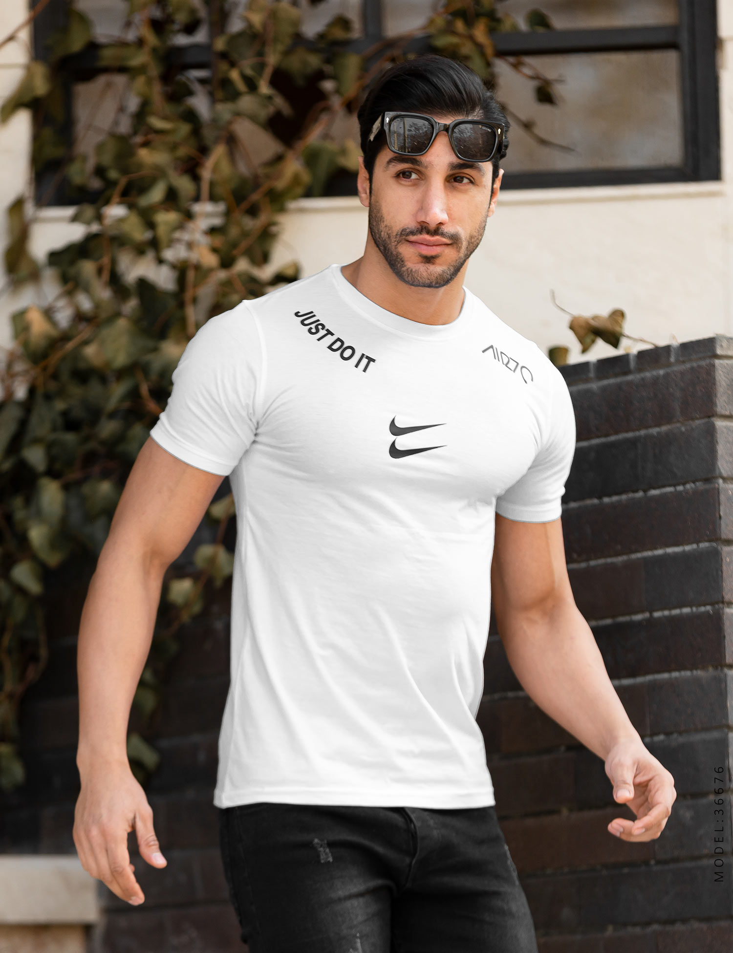 تیشرت مردانه یقه گرد Nike مدل 36676