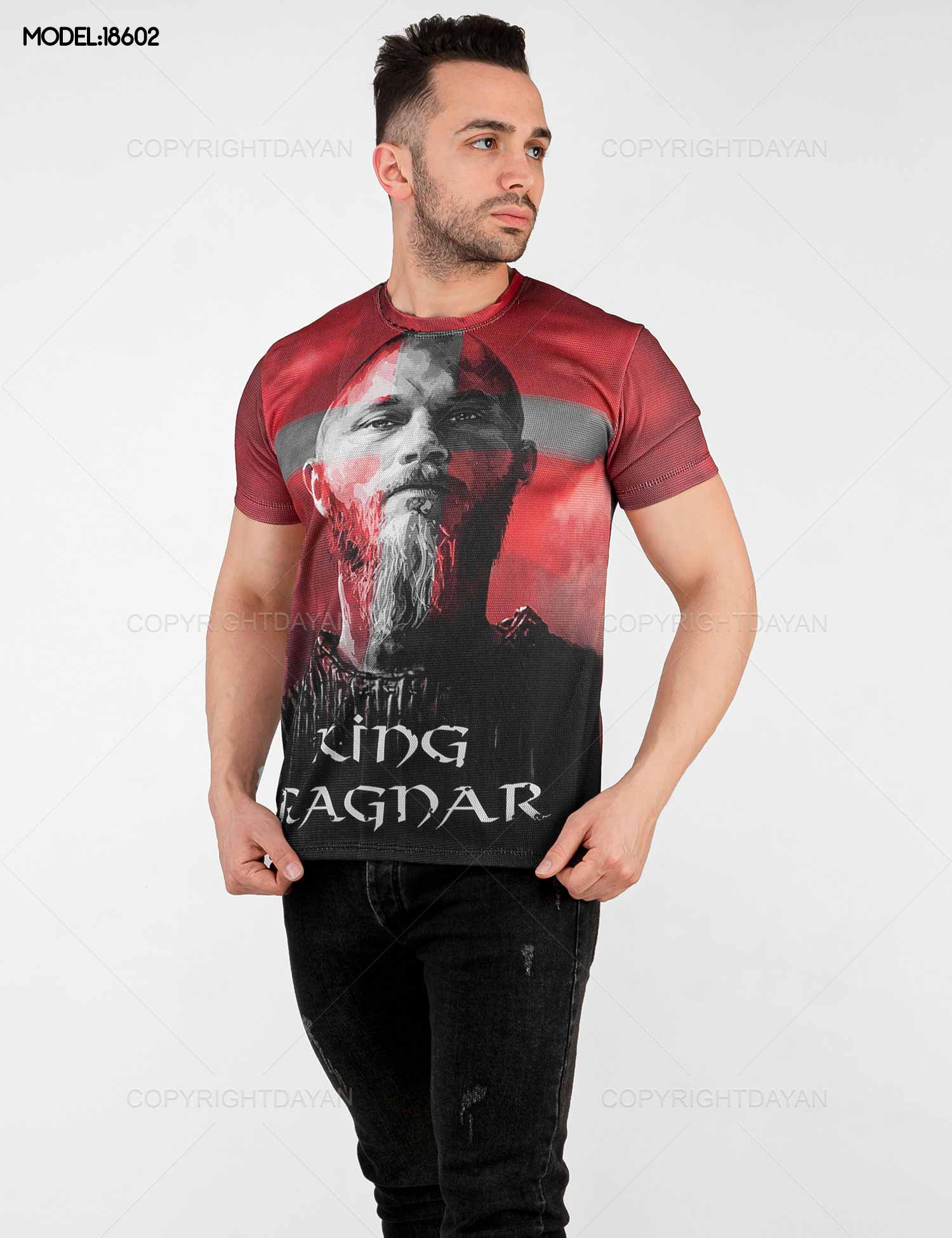تیشرت مردانه King مدل 18602