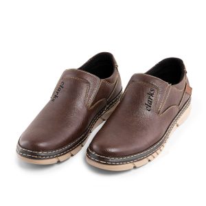 کفش روزمره مردانه Clarks چرم مصنوعی مدل 43423