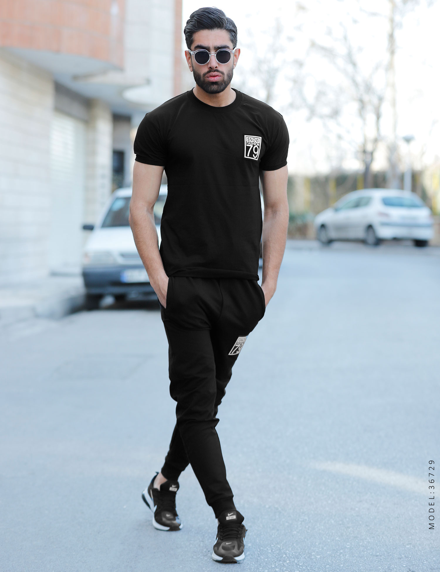 ست تیشرت شلوار مردانه Fashion مدل 36729