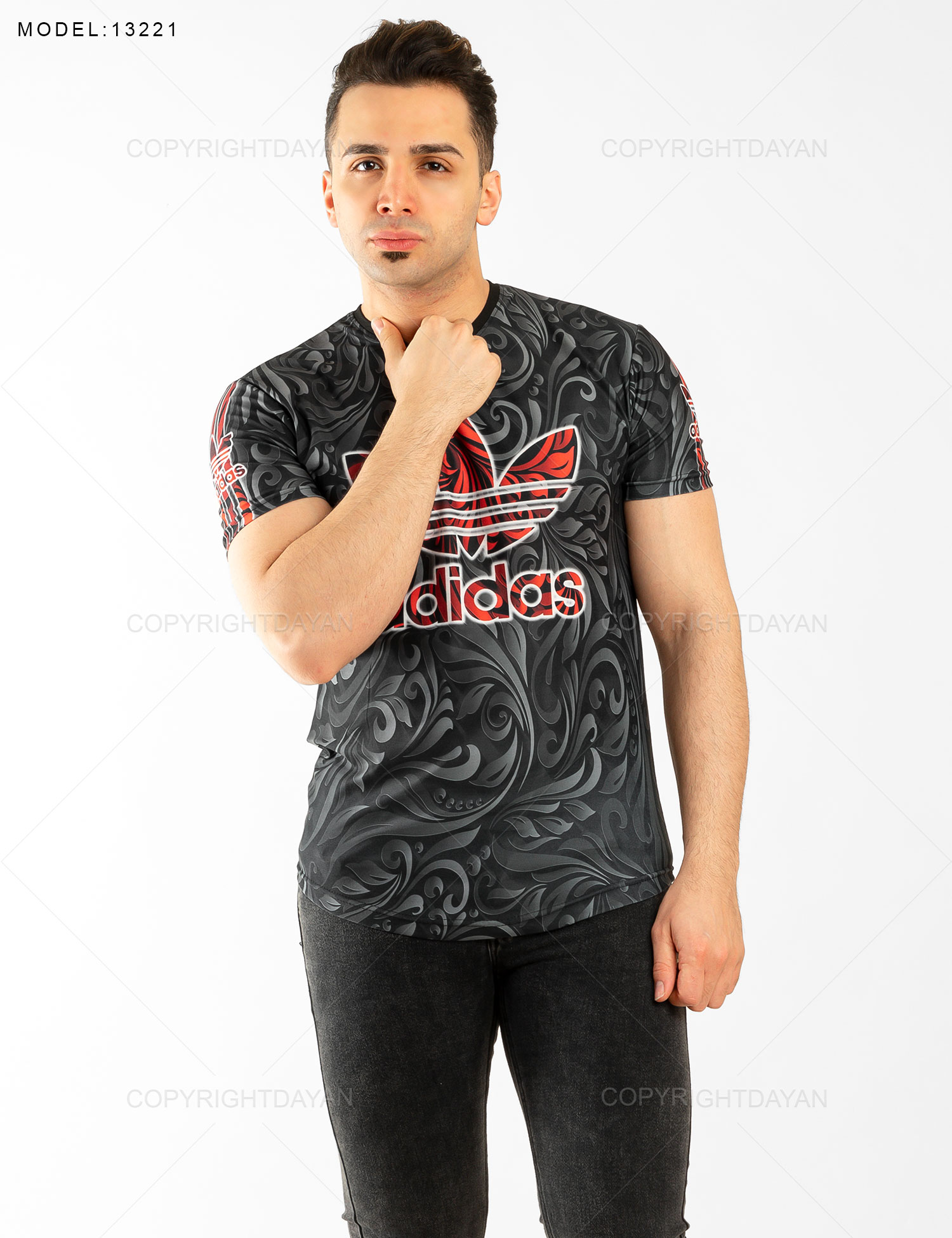 تیشرت مردانه Adidas مدل 13221