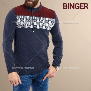 بافت مردانه Binger (سرمه ای)