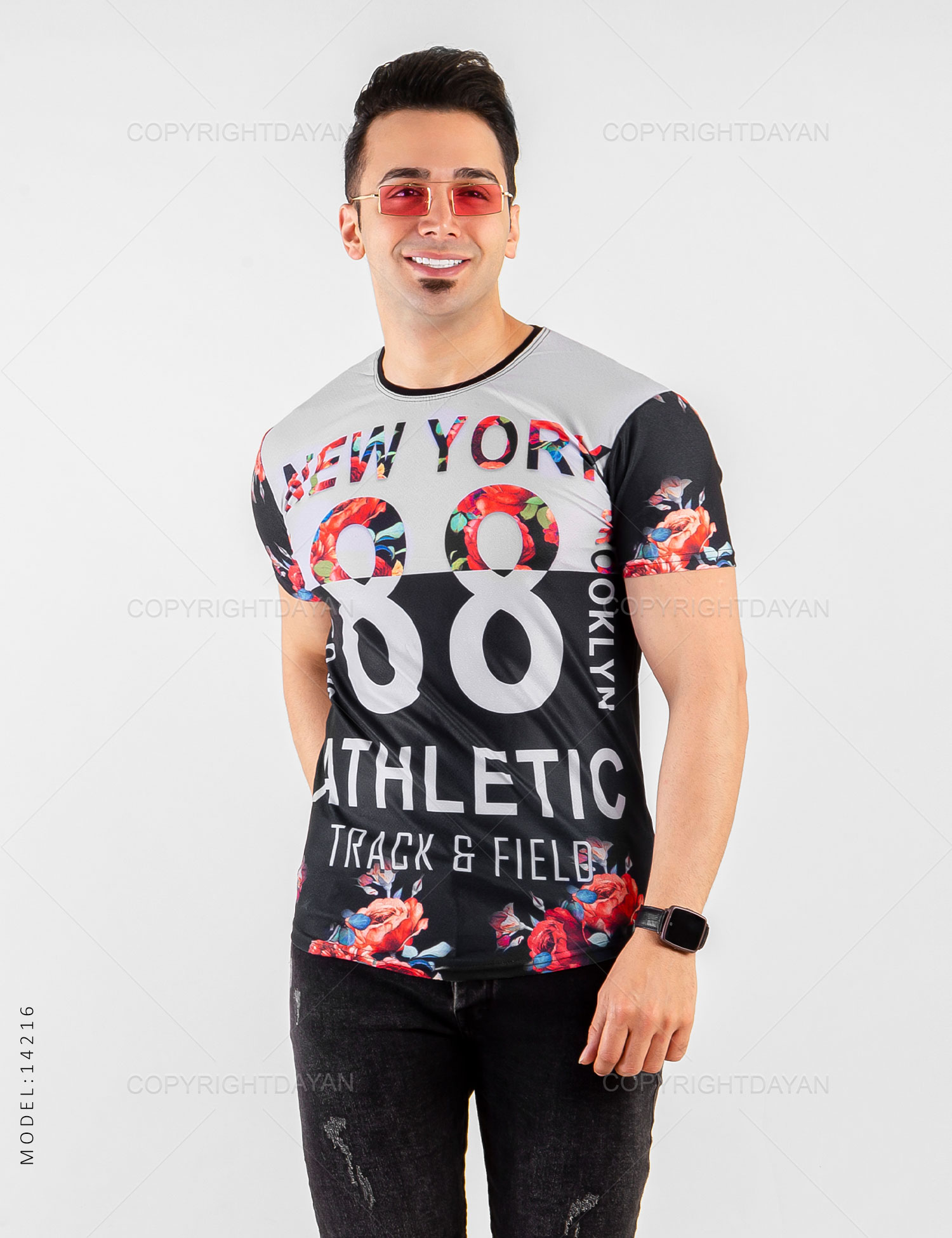 تیشرت مردانه New York مدل 14216
