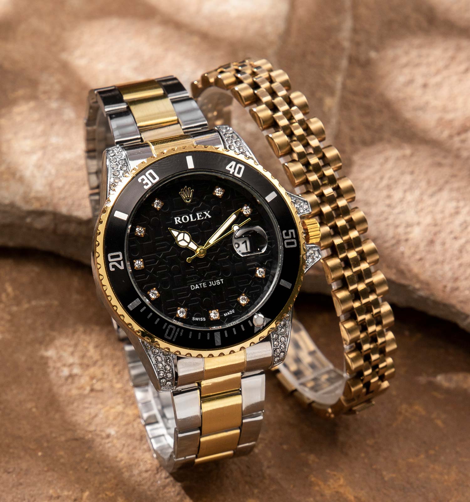 ساعت مچی عقربه ای مردانه Rolex مدل 40466