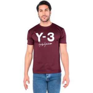 تیشرت Y 3 یقه گرد مردانه ساده مدل 44626