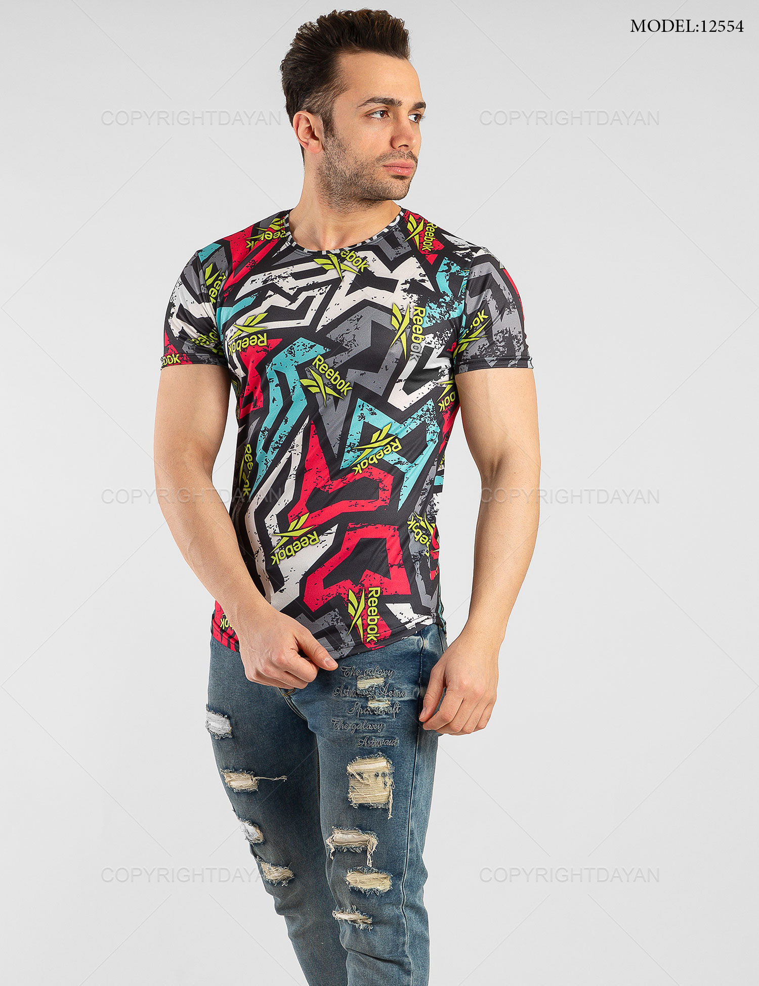 تیشرت مردانه Reebok مدل 12554