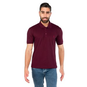 تیشرت Polo مردانه یقه دار ساده مدل 44621