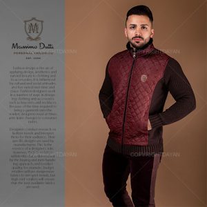 کاپشن بافت مردانه Massimo Dutti مدل E 7665