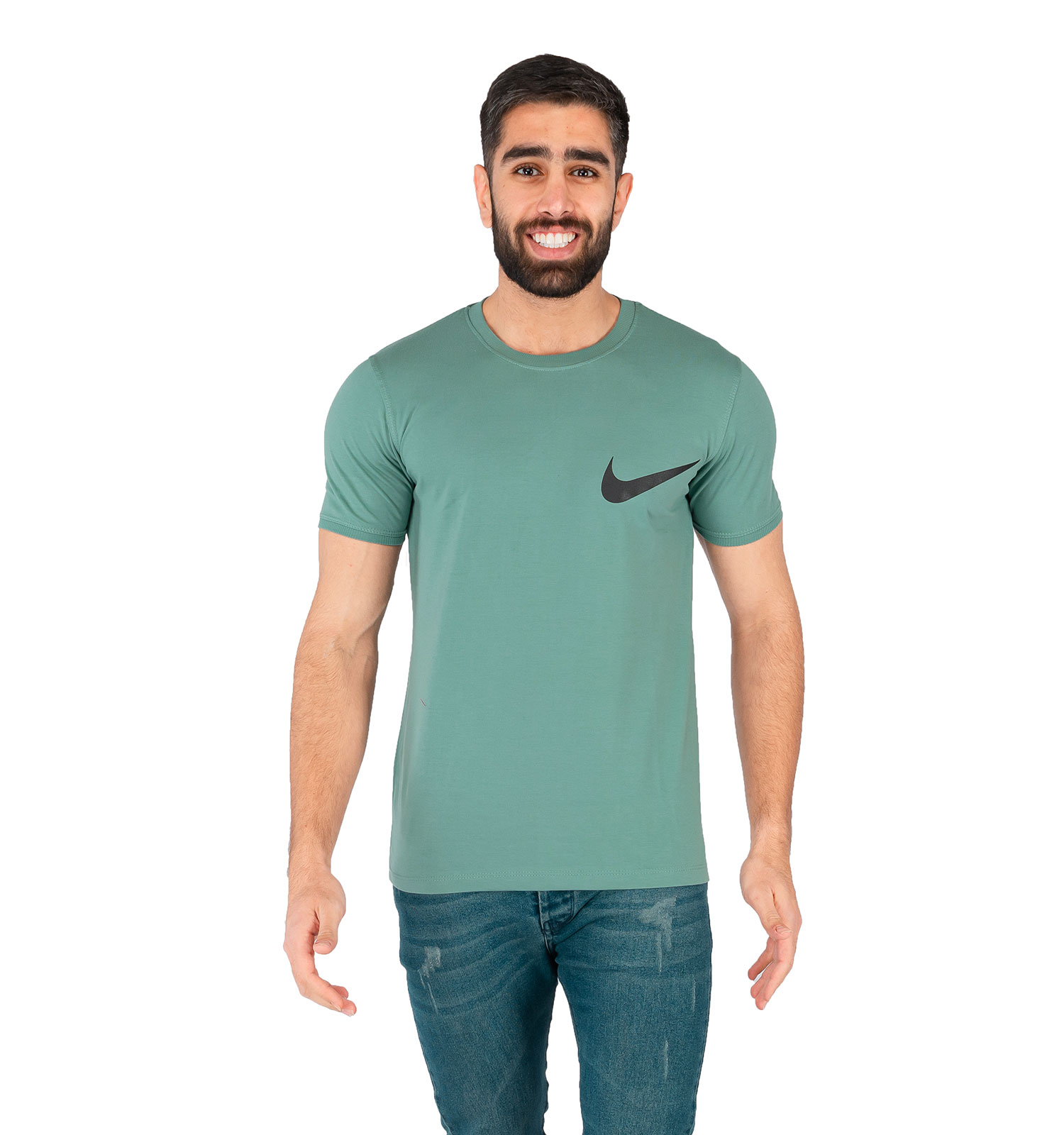 تیشرت Nike یقه گرد مردانه ساده مدل 43693