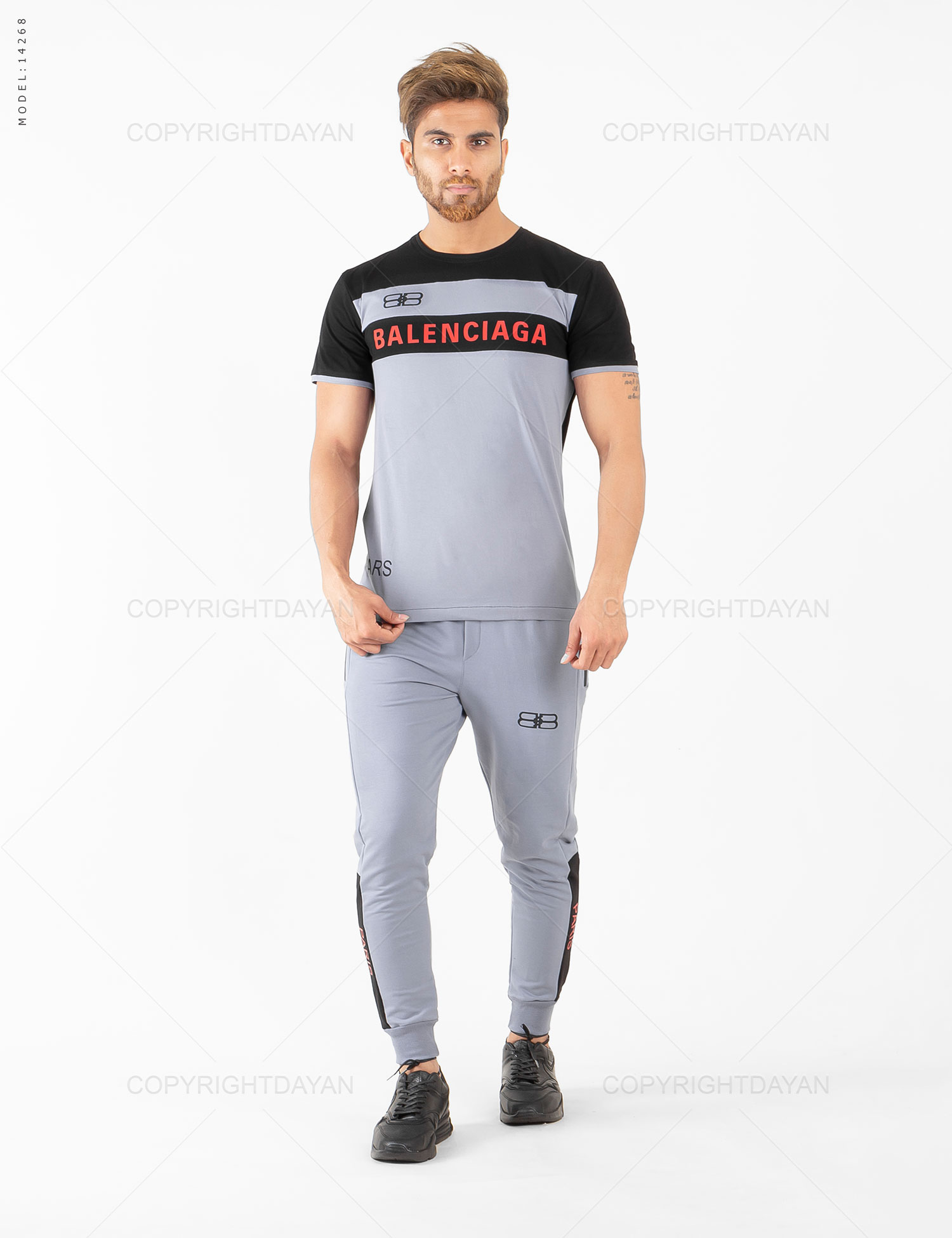 ست تیشرت شلوار مردانه Balenciaga مدل 14268