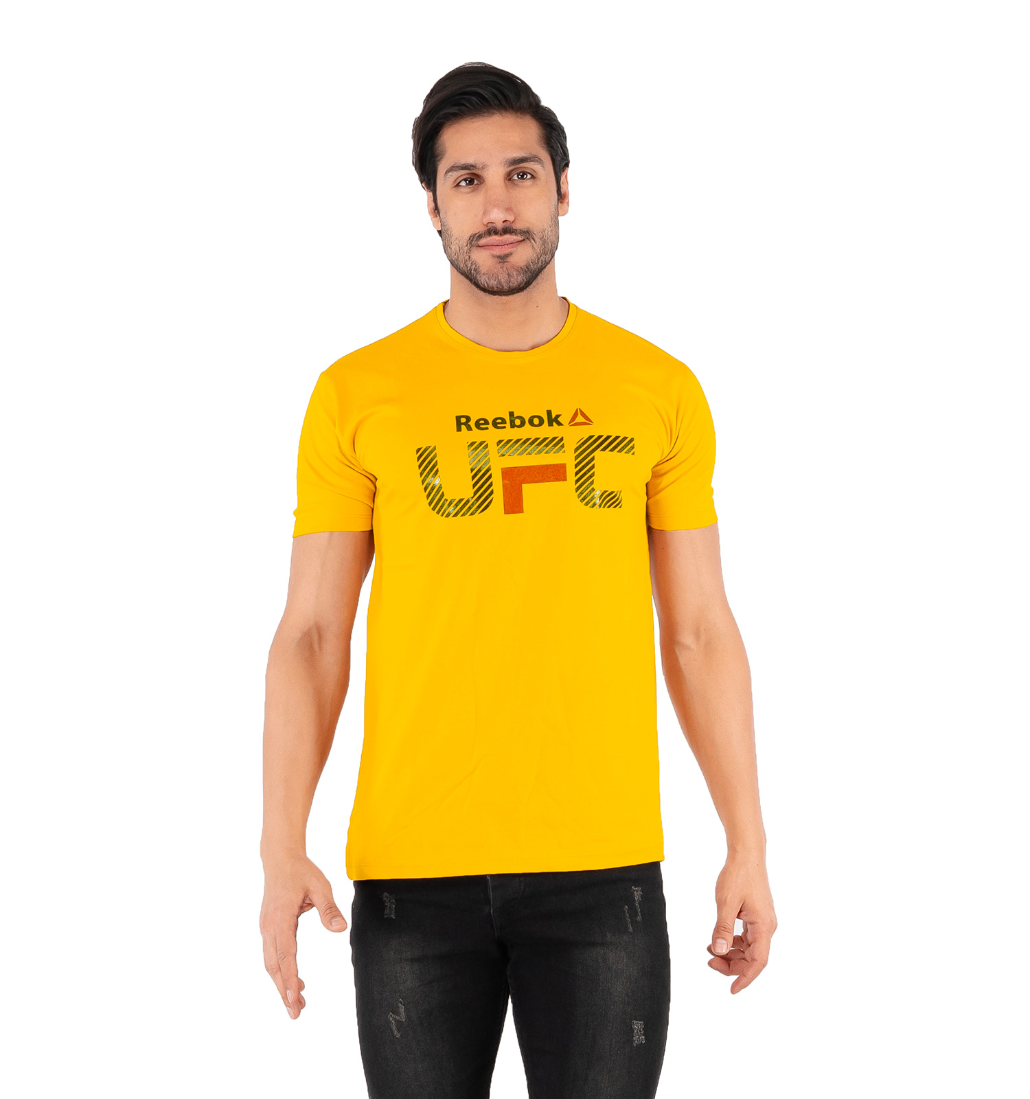 تیشرت Reebok یقه گرد مردانه ساده مدل 44134