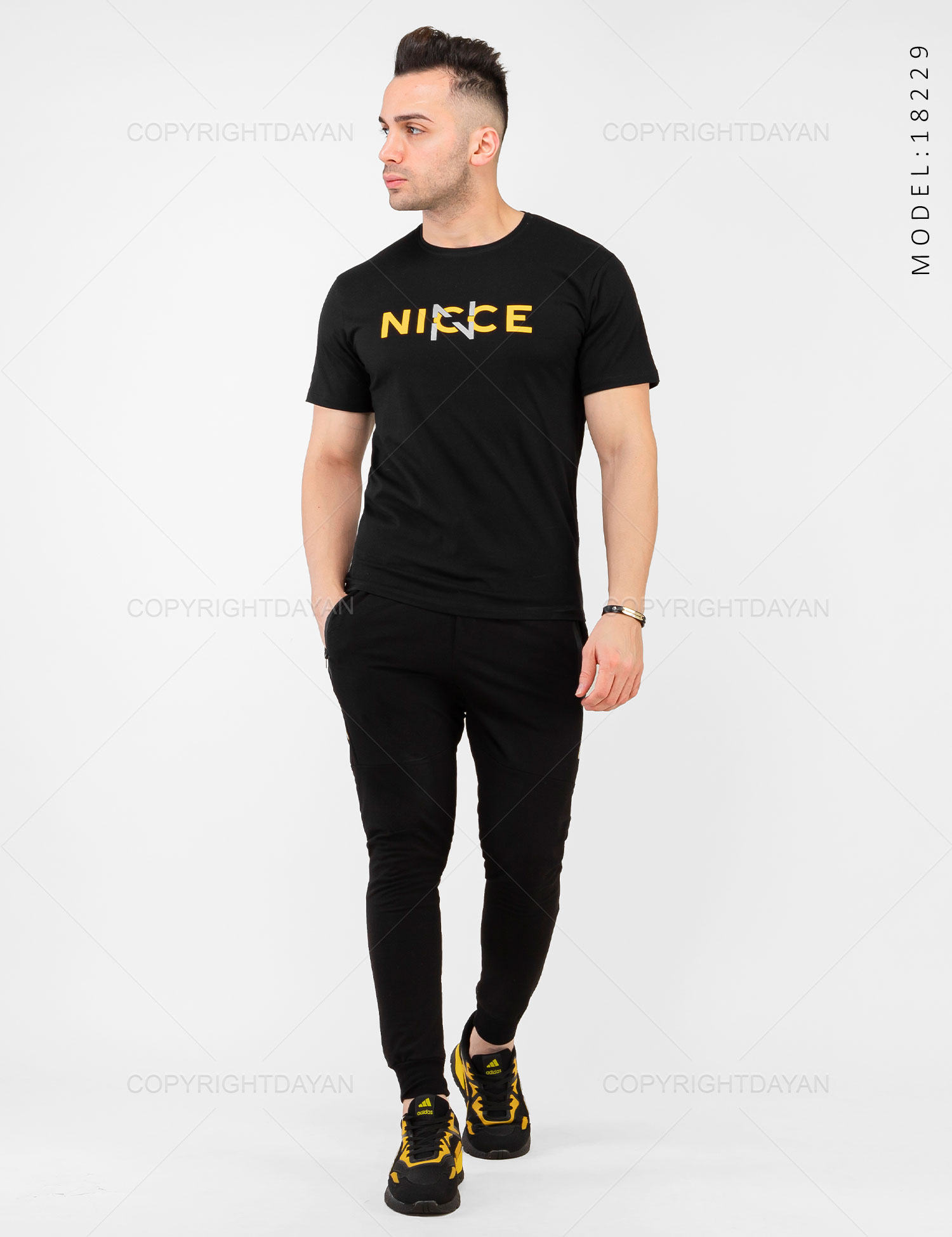 ست تیشرت شلوار مردانه Nicce مدل 18229