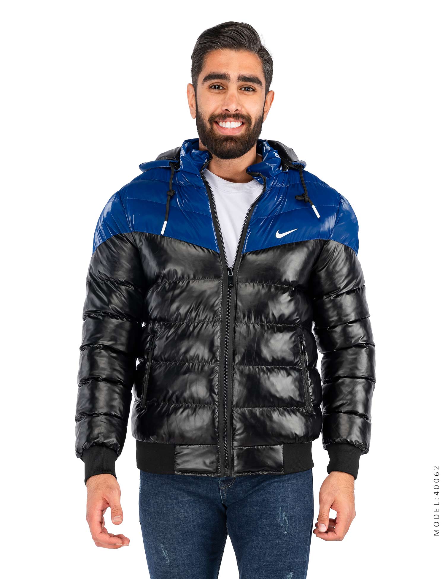 کاپشن مموری مردانه بادی Nike مدل 40062