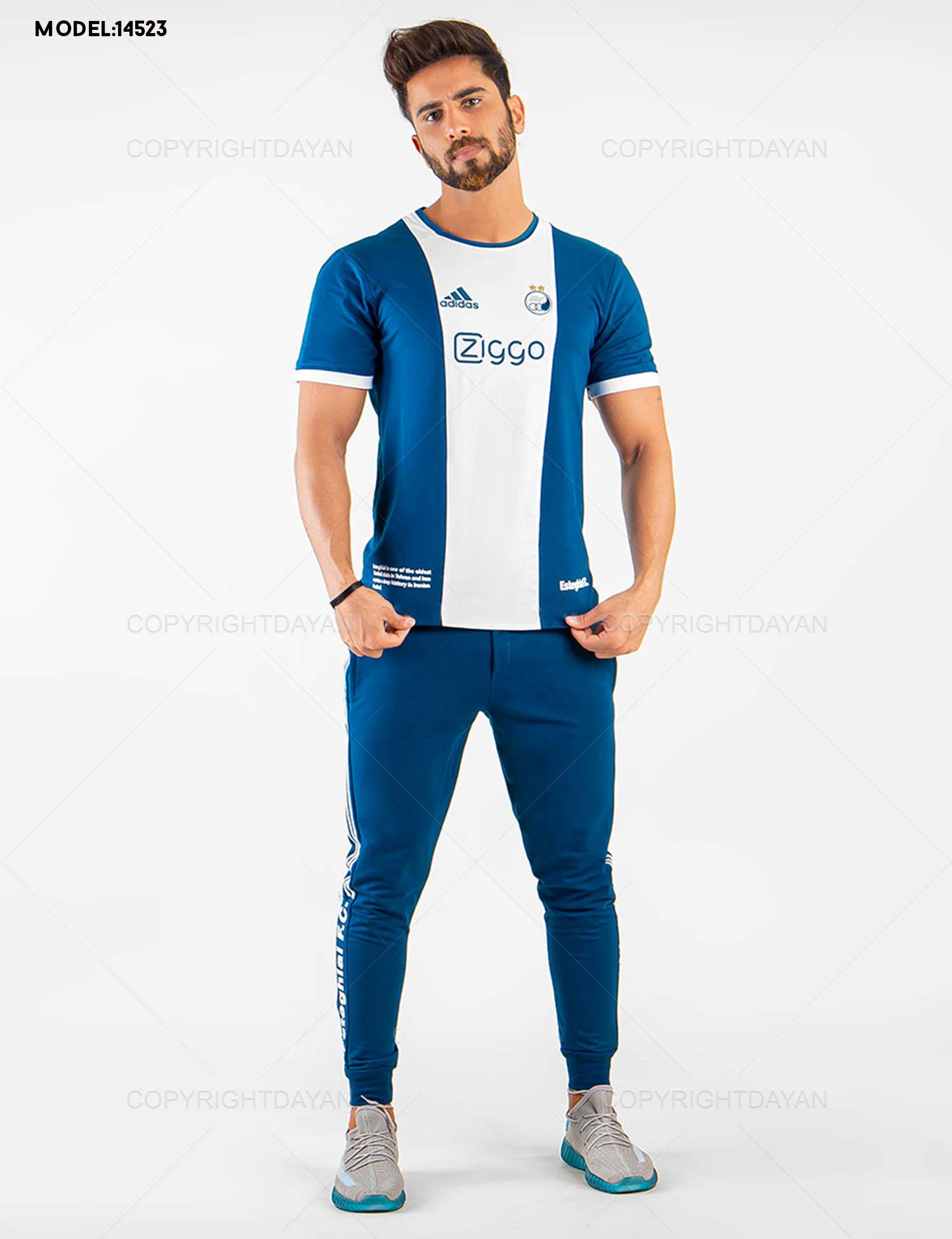 ست تیشرت شلوار مردانه Esteghlal مدل 14523