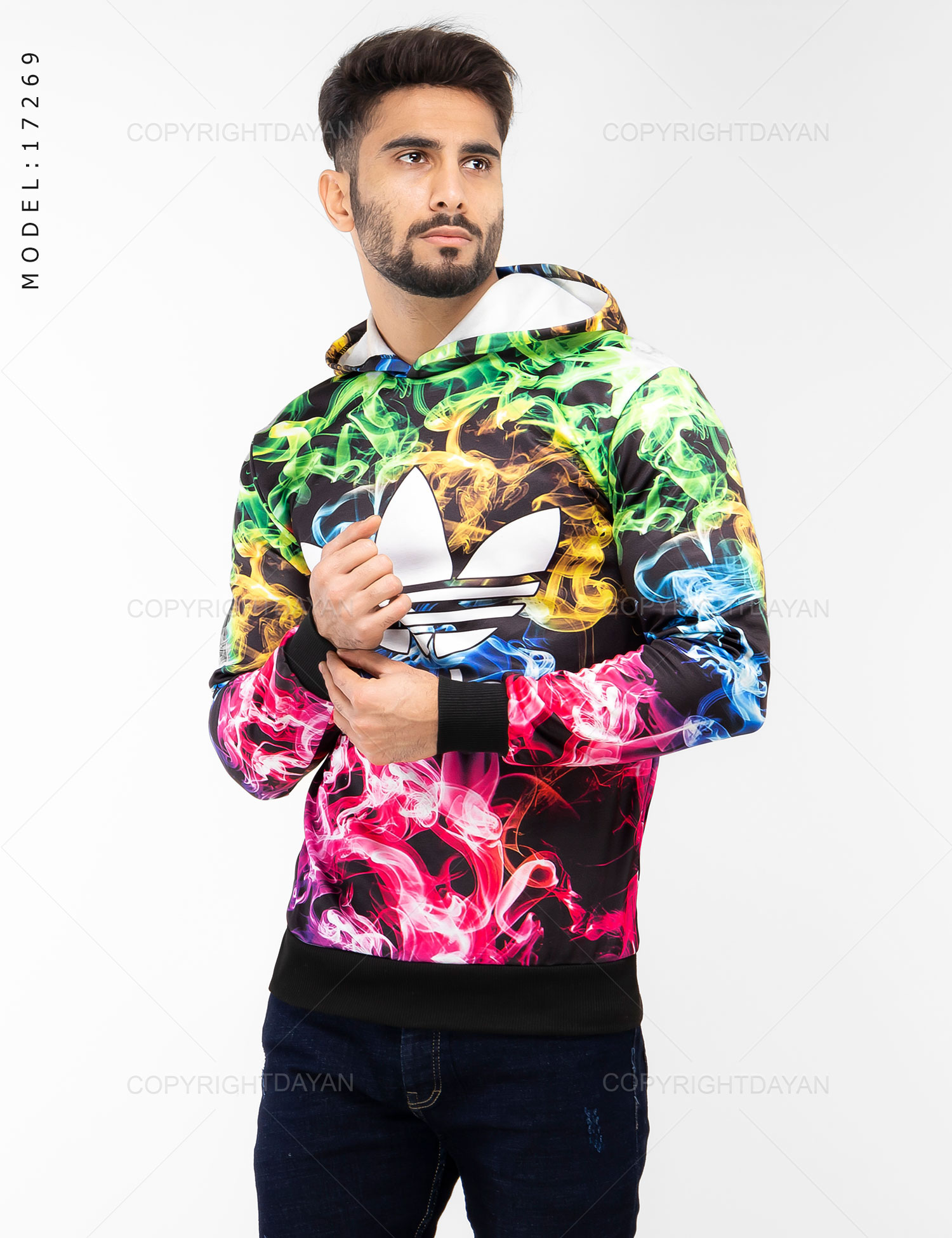 سویشرت مردانه Adidas مدل 17269