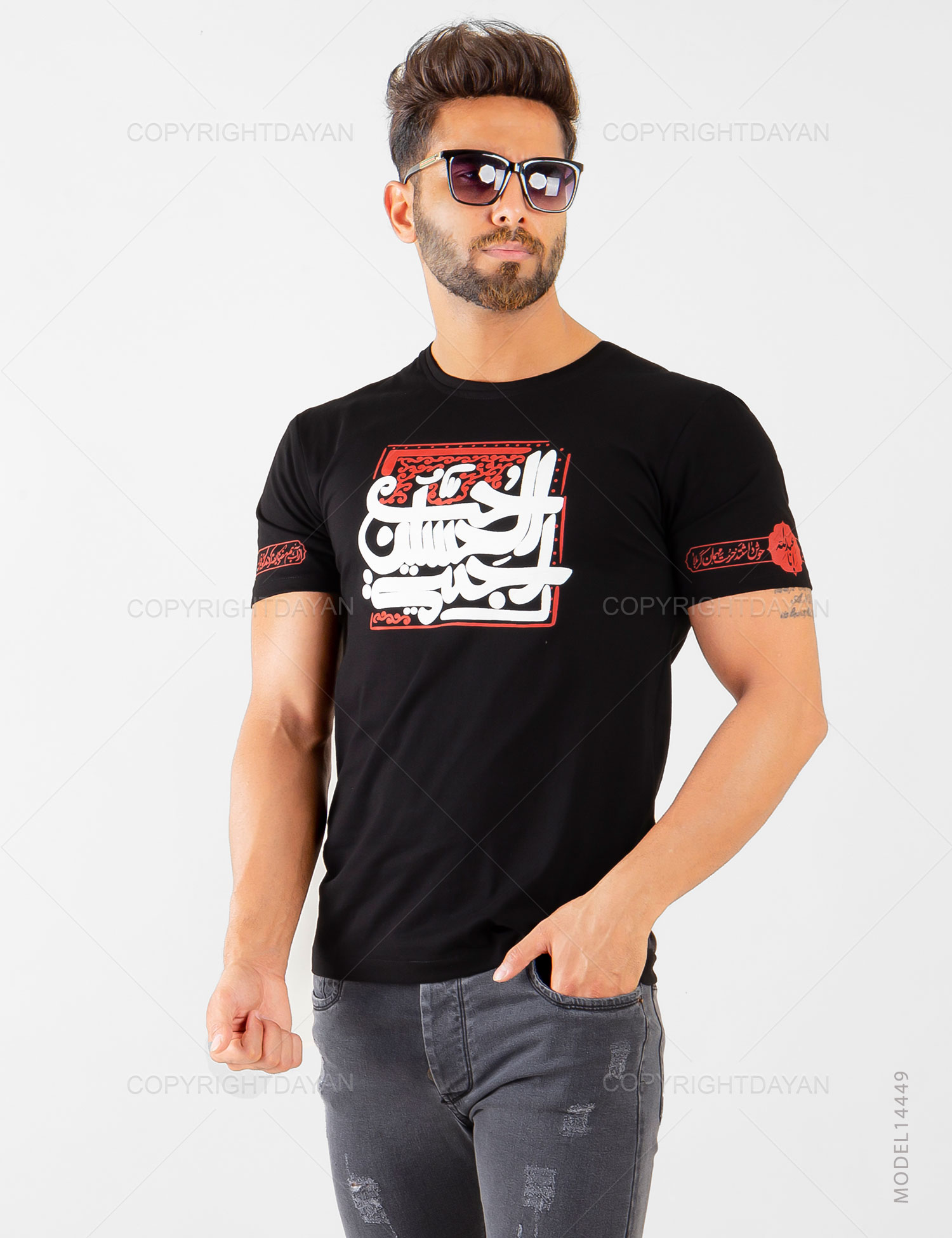 تیشرت محرم حب الحسین مدل 14449