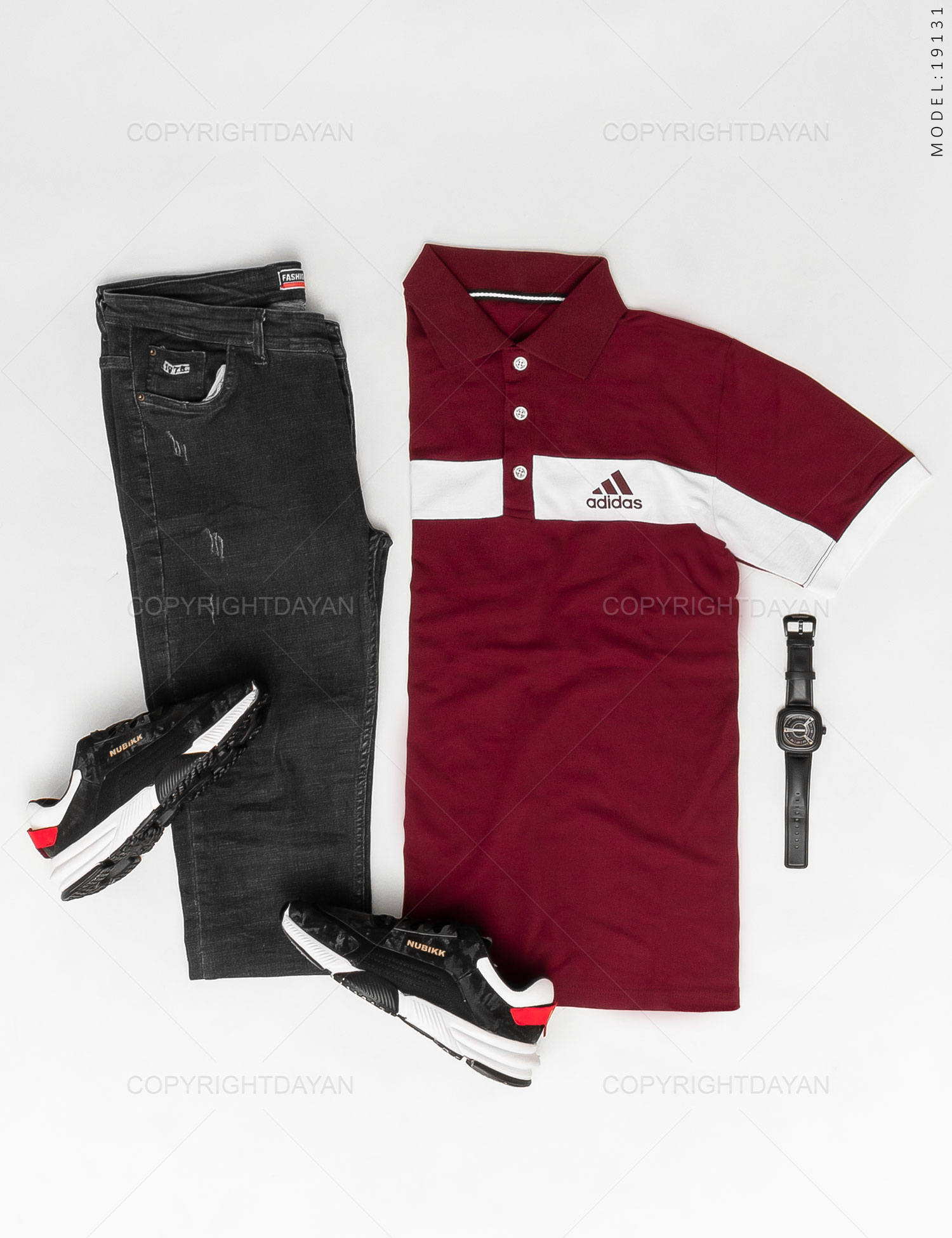 پولوشرت مردانه Adidas مدل 19131