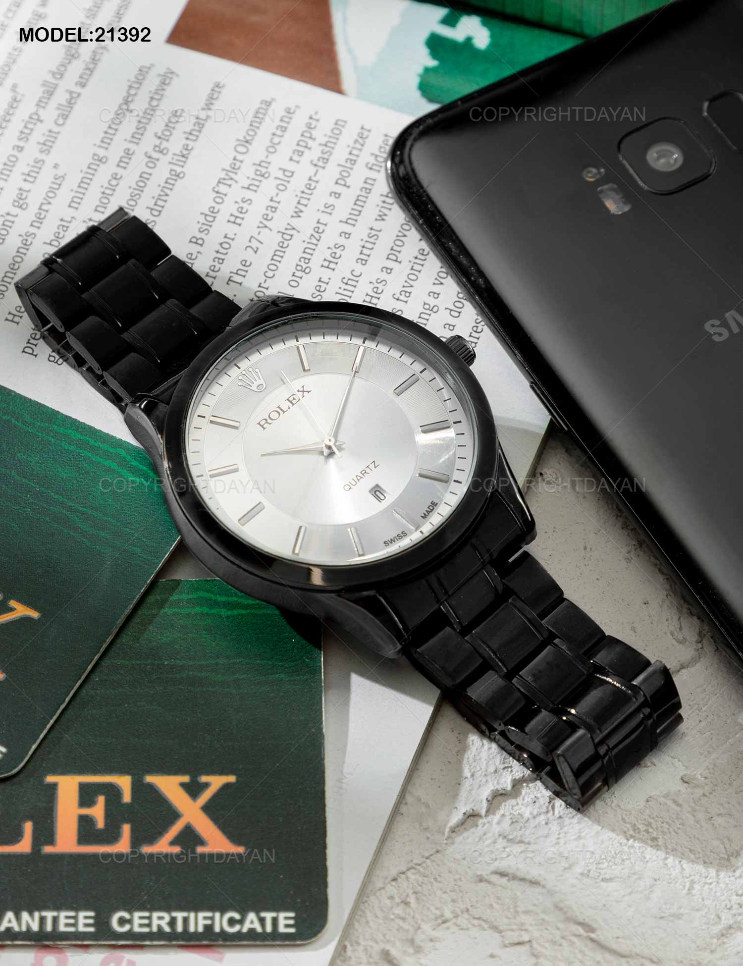 ساعت مچی مردانه Rolex مدل 21392