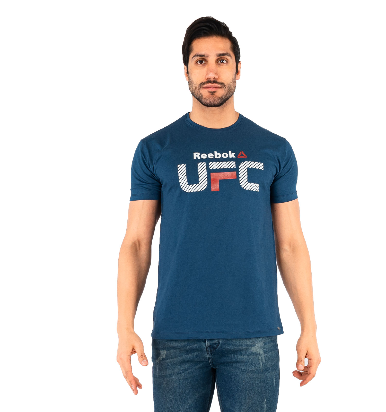 تیشرت Reebok یقه گردمردانه ساده مدل 44137