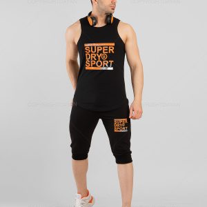 ست رکابی شلوارک Superdry مدل 13080