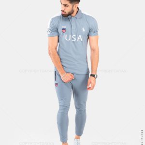 ست پولوشرت شلوار مردانه Denver مدل 21098