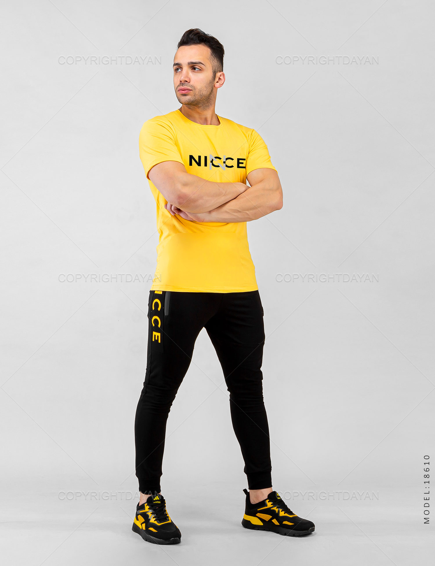 ست تیشرت شلوار مردانه Nicce مدل 18610