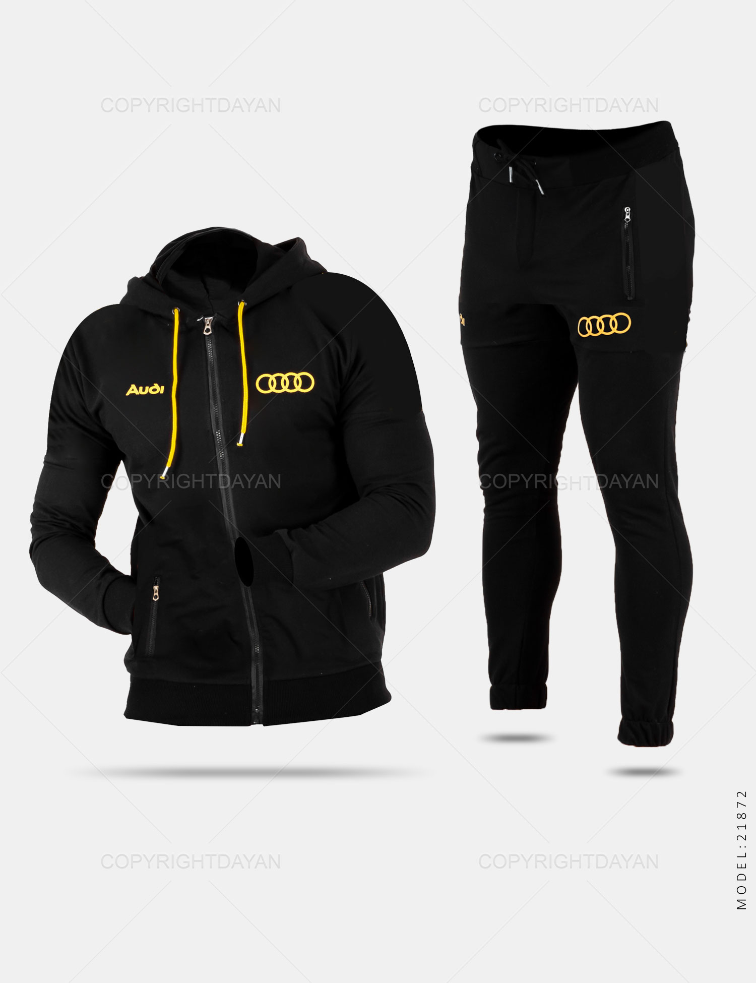 ست سویشرت شلوار مردانه Audi مدل 21872