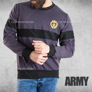 بلوز مردانه طرح درجه- 2 (آبی دودی)