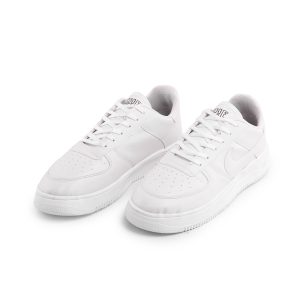 کفش روزمره مردانه Nike چرم مصنوعی بند دار سفید مدل 42378