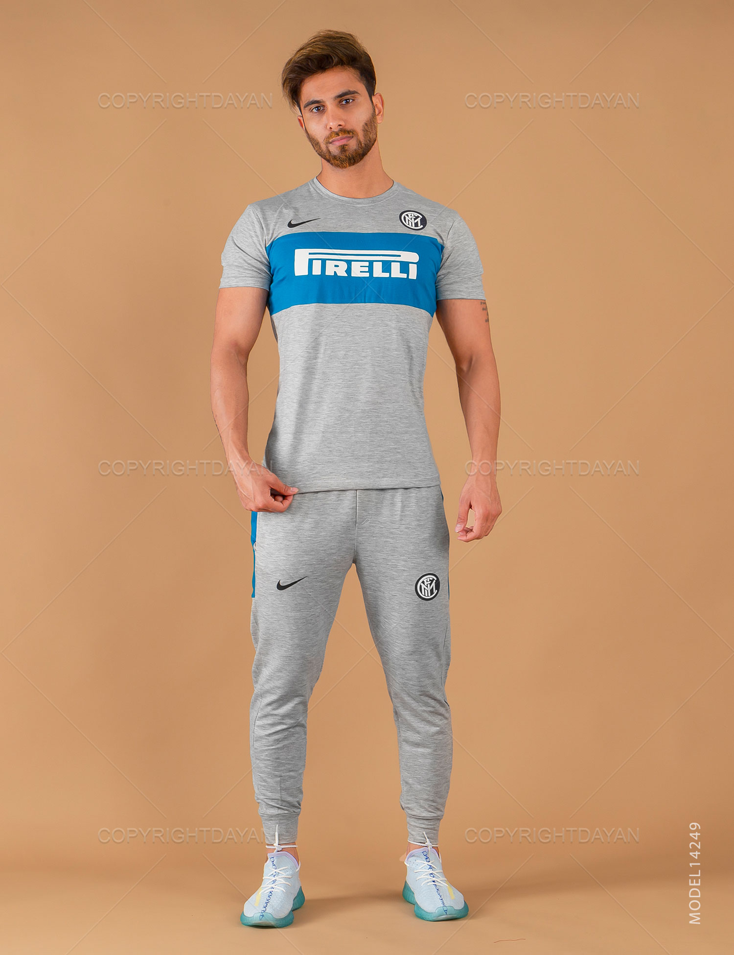 ست تیشرت شلوار مردانه Inter Milan مدل 14249