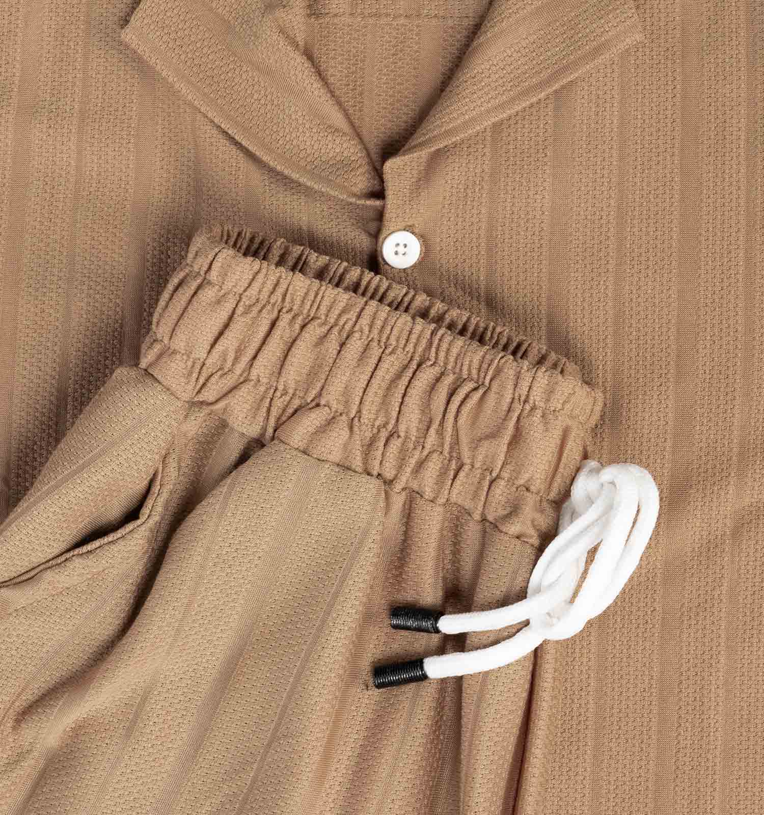 ست مردانه پیراهن شلوار آستین کوتاه طرحدار مدل 45508