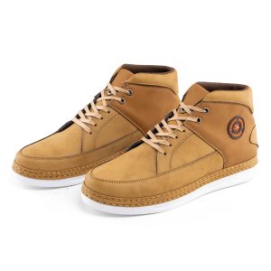 نیم بوت چرم مصنوعی مردانه اسپرت Fashion مدل 40888
