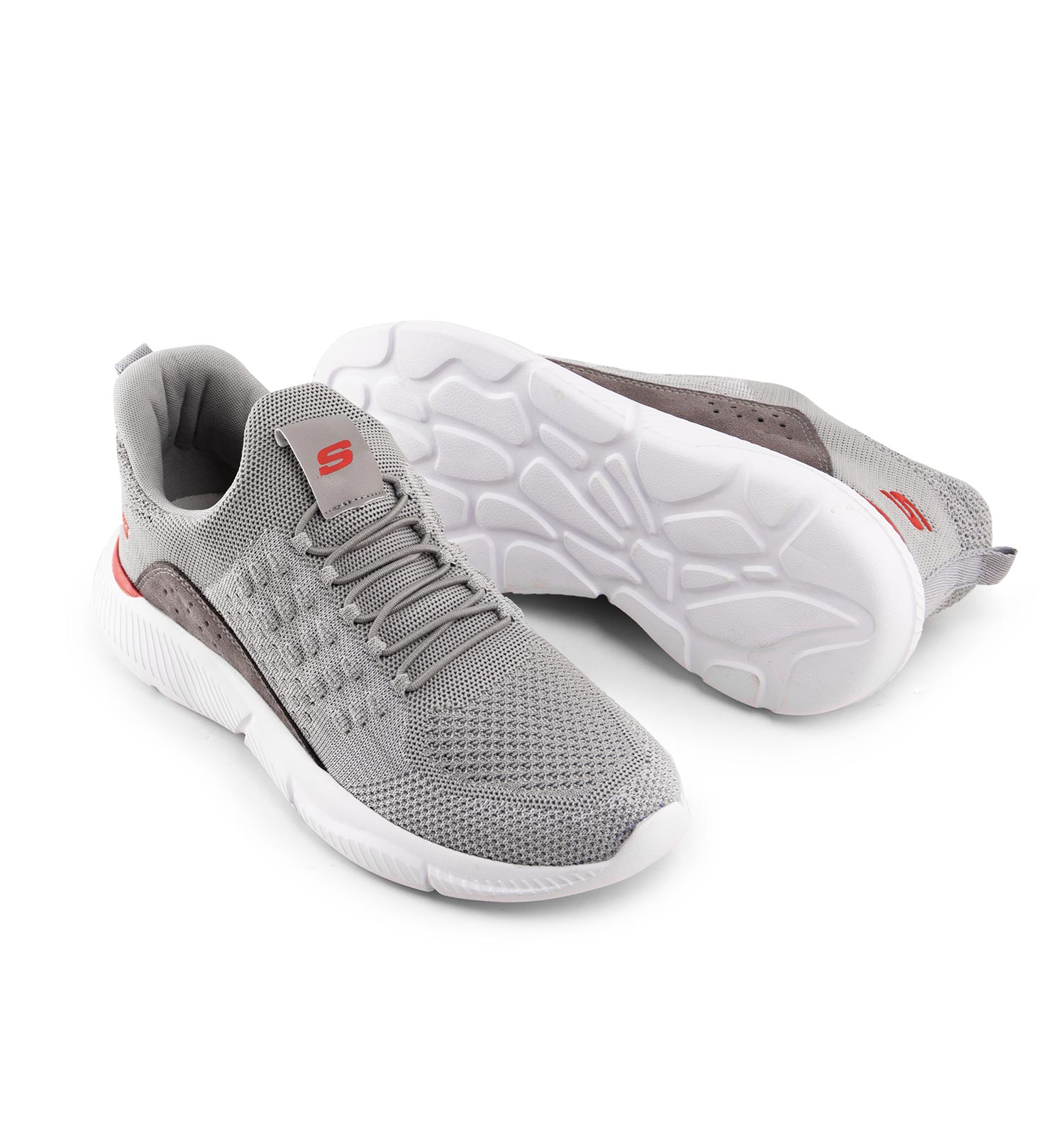 کفش اسپرت Skechers مردانه طوسی بندی مدل 42555
