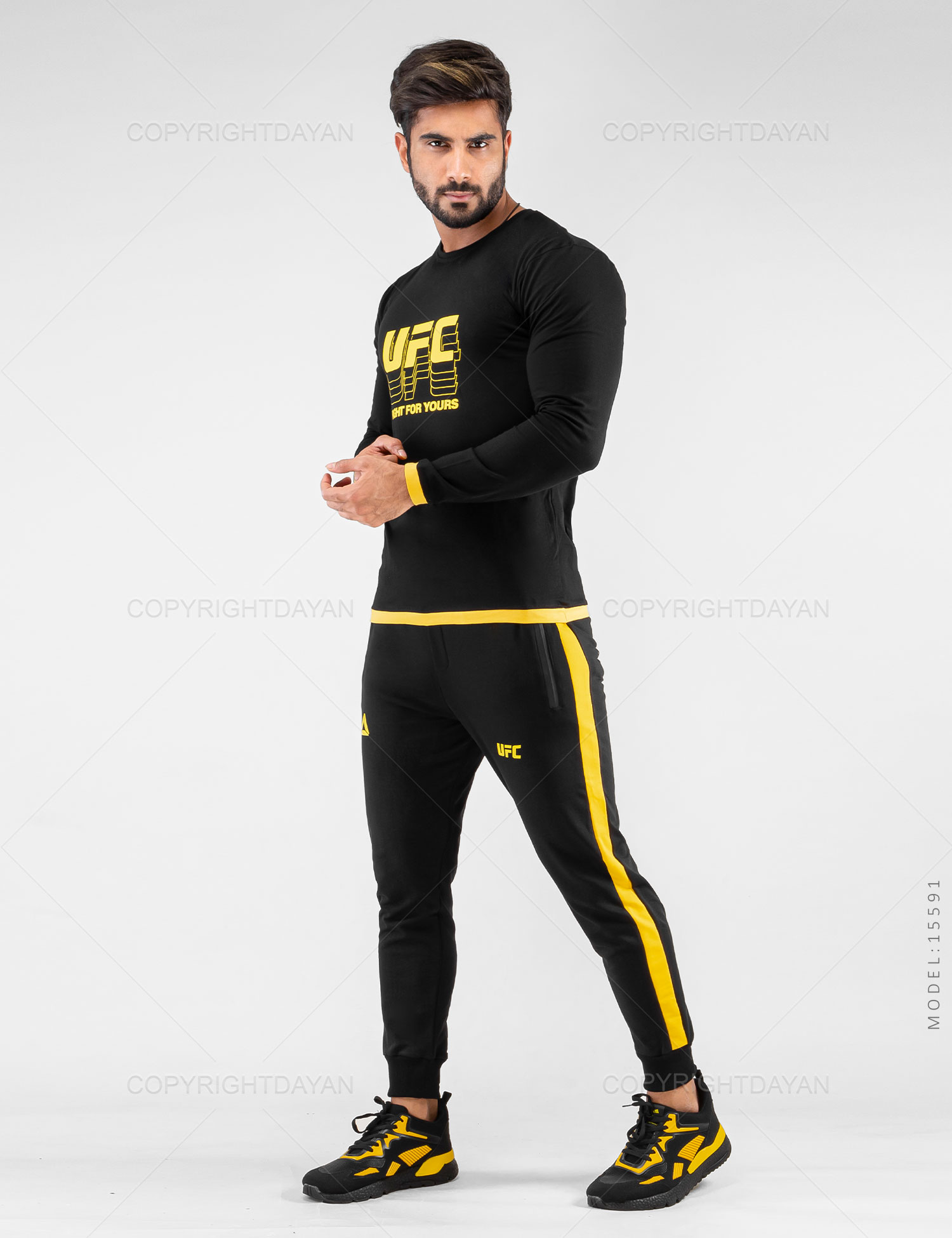 ست بلوز شلوار مردانه UFC مدل 15591