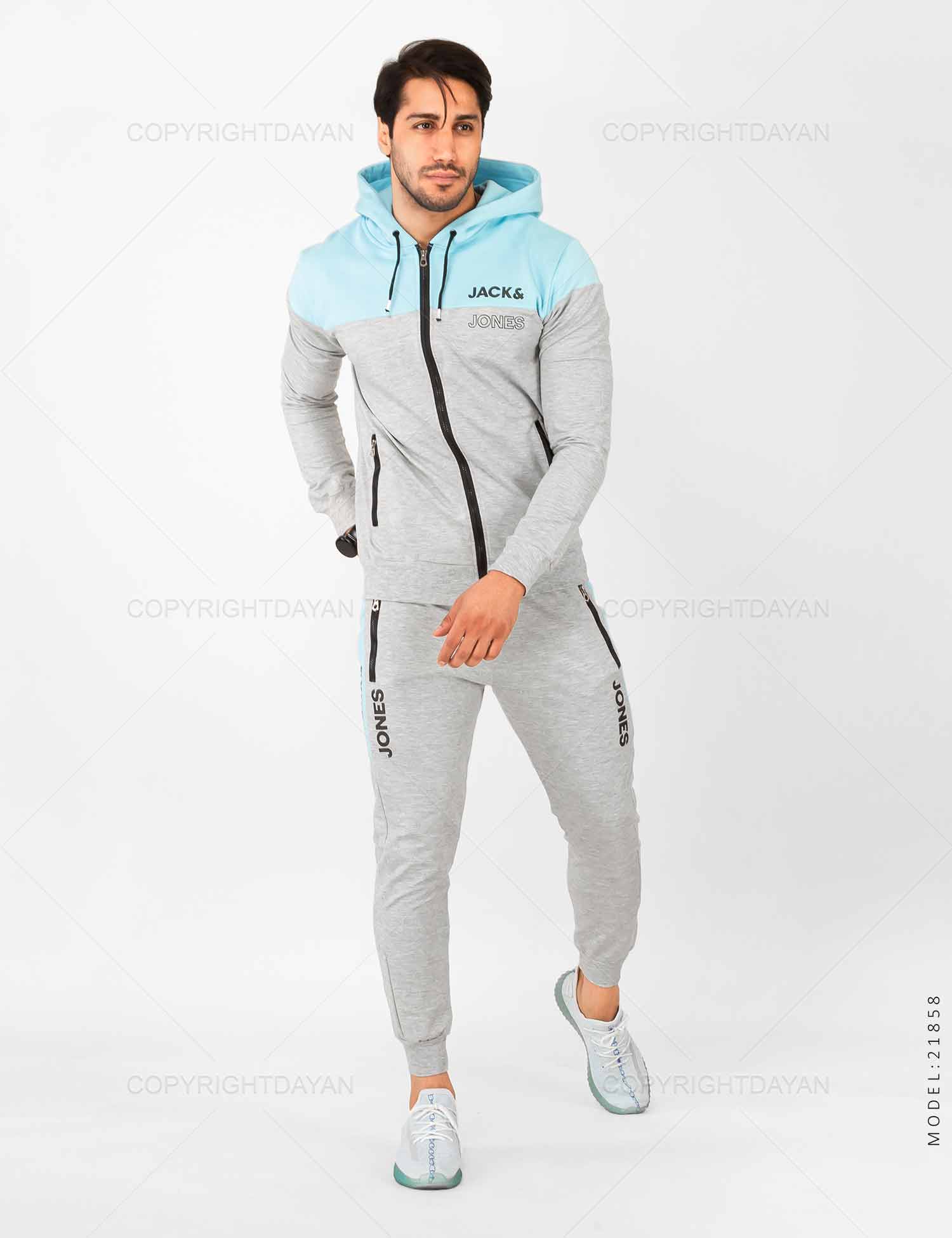 ست سویشرت شلوار مردانه Jack & Jones مدل 21858