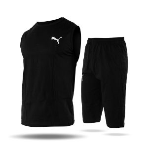 ست رکابی شلوارک مردانه Puma مدل 37727
