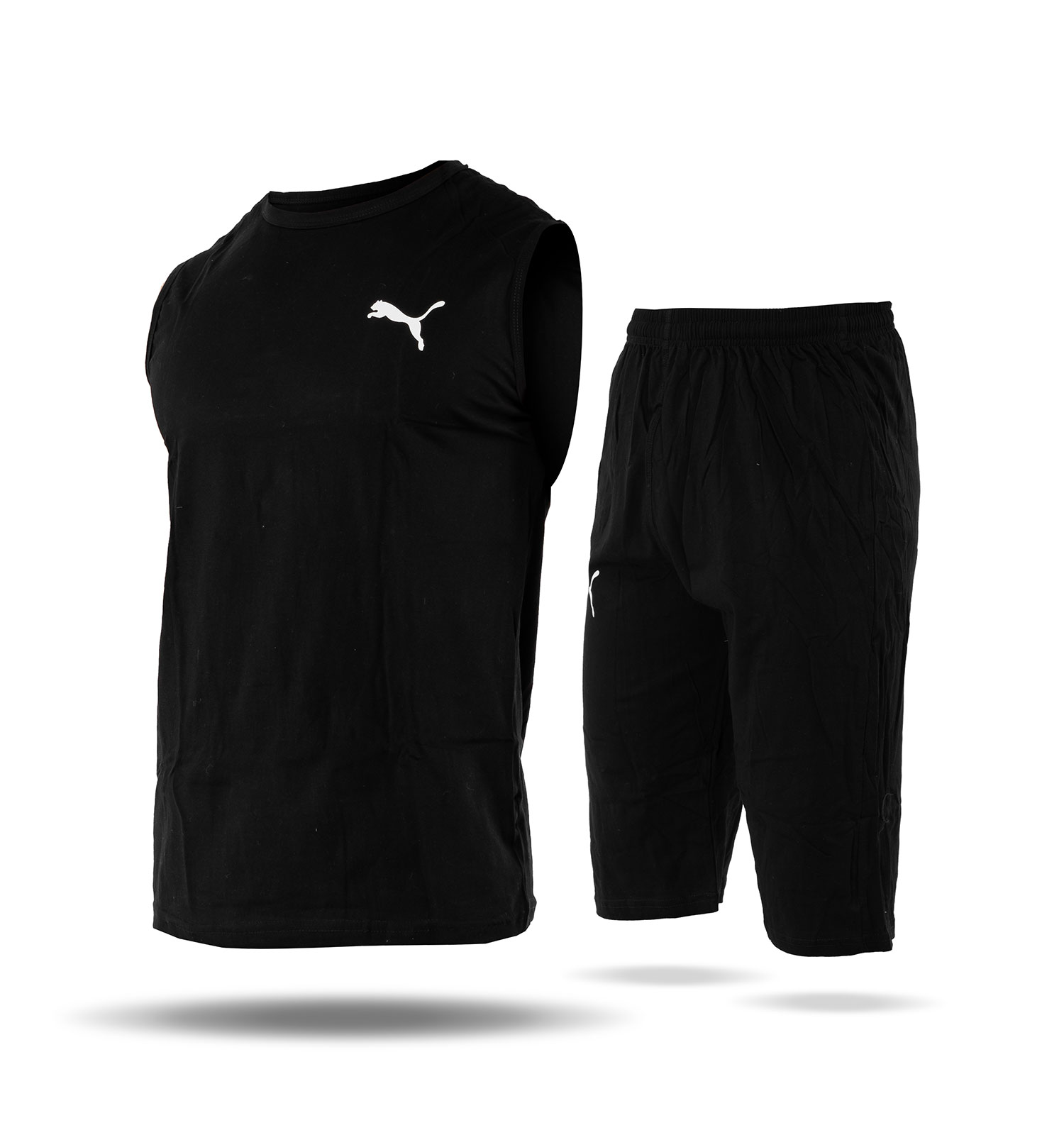 ست رکابی شلوارک مردانه Puma مدل 37727