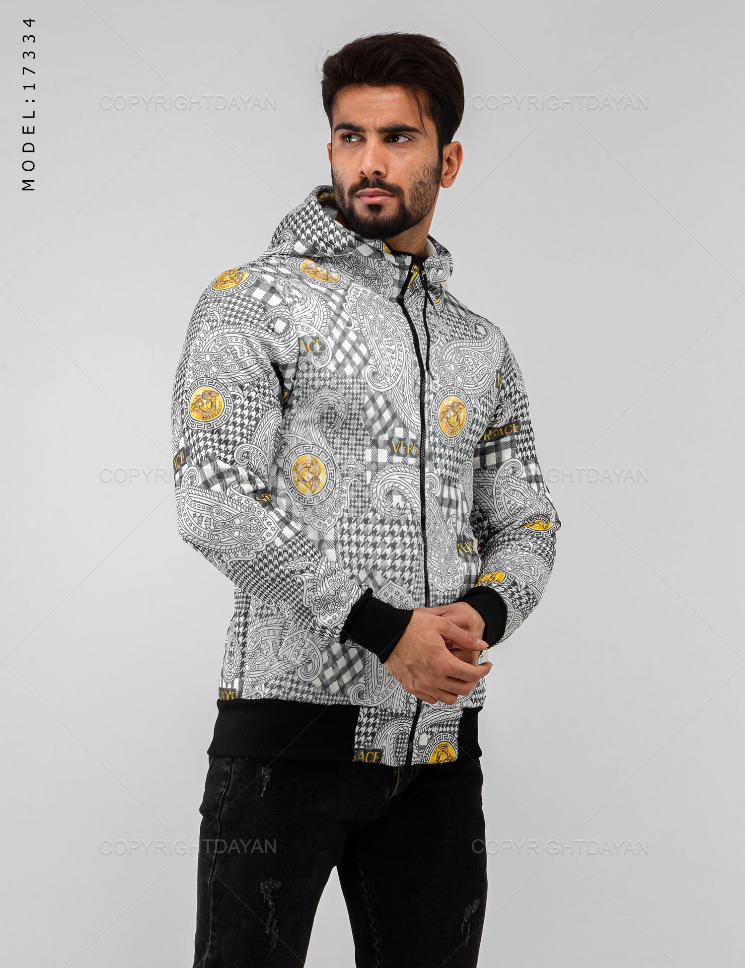 سویشرت مردانه Versace مدل 17334