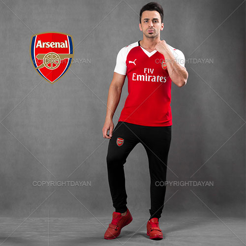 ست تیشرت شلوار مردانه Arsenal مدل Menta