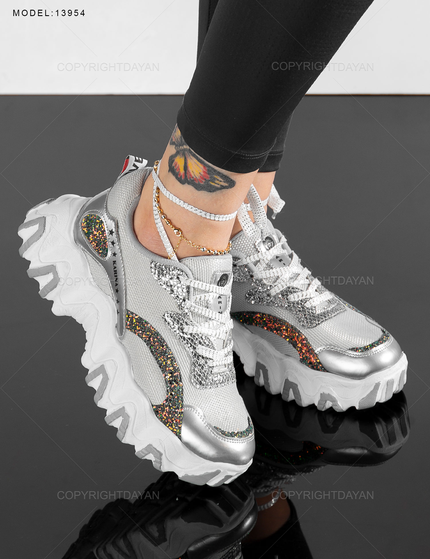 کفش ورزشی زنانه Versace مدل 13954