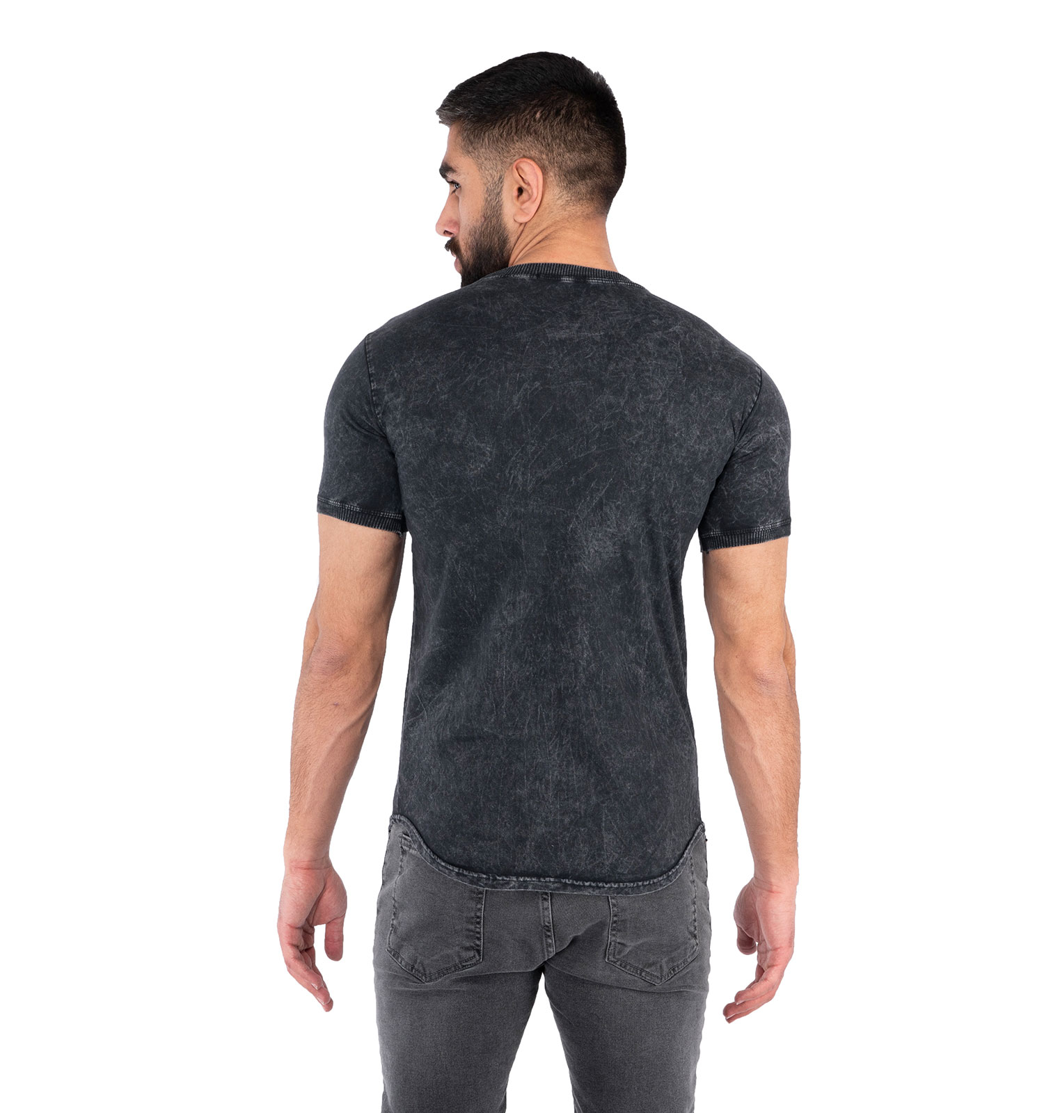 تیشرت Adidas یقه گرد مردانه ابرو بادی مدل 43014