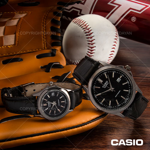 ست ساعت مردانه زنانه Casio مدل Mekza (مشکی)