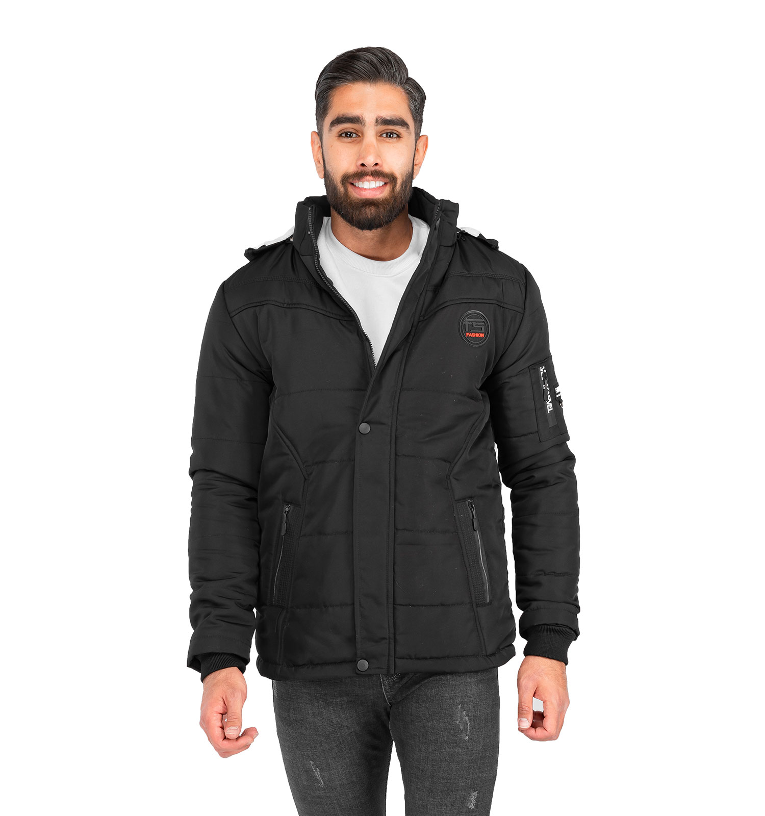 کاپشن مموری مردانه Fashion مدل 39935